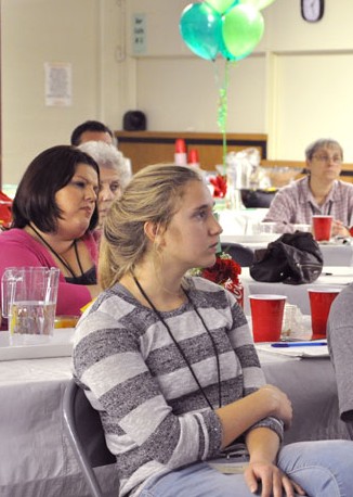 About 85 people attended the Parish Growth Conference at Our Mother of Sorrows Church Oct. 10. The conference was sponsored by the Pax Christi Collaborative — the parish cluster of Our Mother of Sorrows, St. Elizabeth of Hungary and St. Therese churches. (Record Photo by Jessica Able)