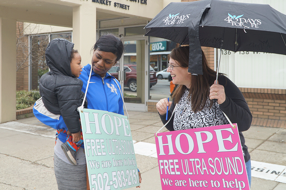 Buffer zone threatens lifesaving moments, prolife advocate says The