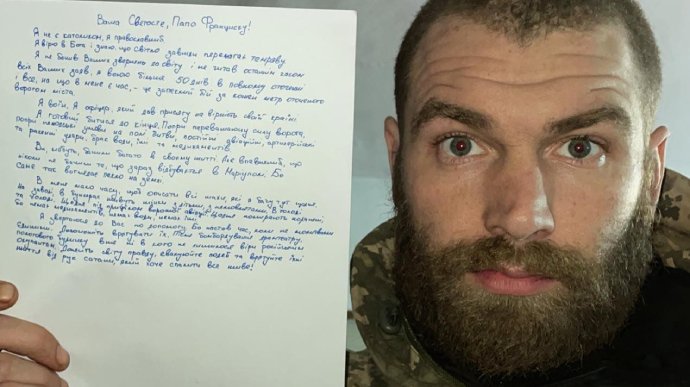 Ukrainian Marine to pope: Mariupol <br />‘what hell on earth looks like’
