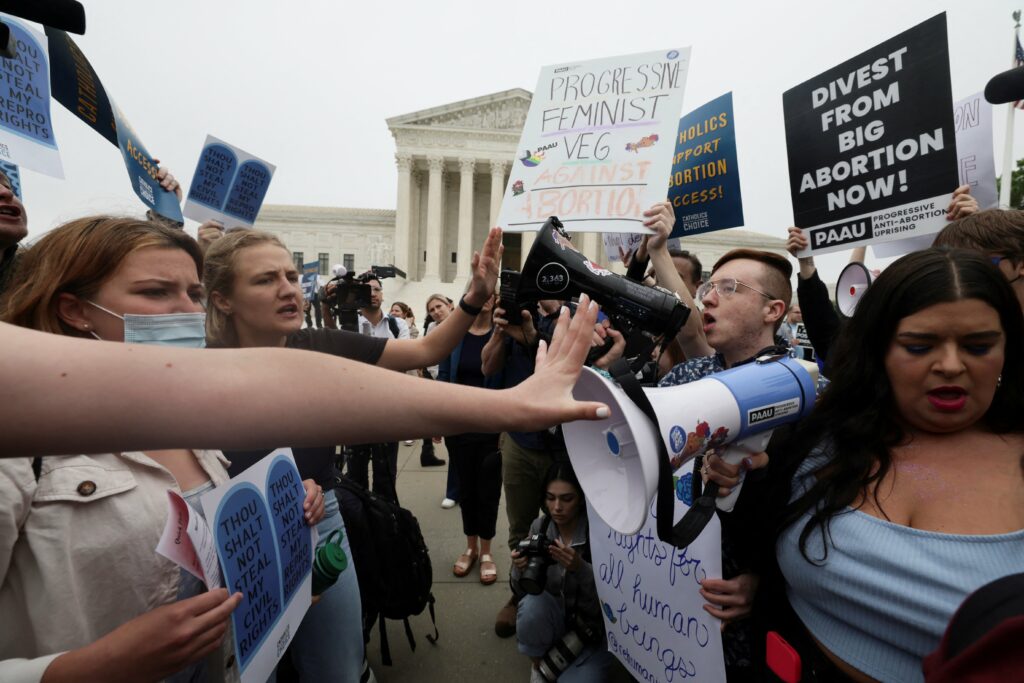 Leaked draft of Supreme Court opinion <br />indicates overturn of Roe decision