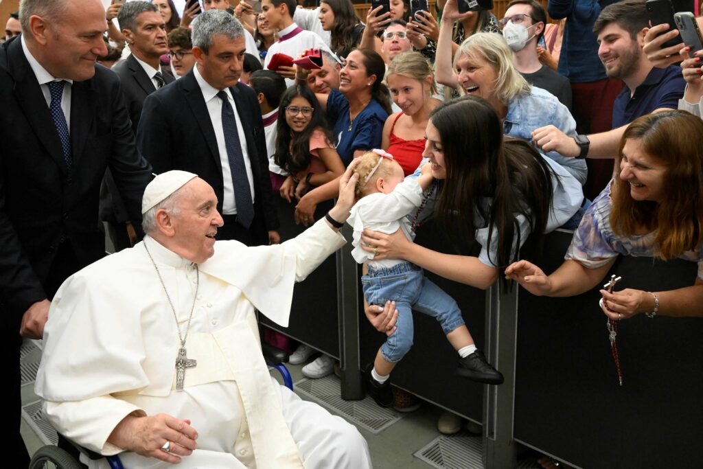 Desire for eternal youth is ‘delusional,’ pope says