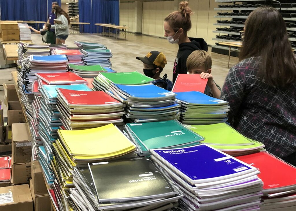 Catholic agencies feel pinch of fewer donations for school-supply drives