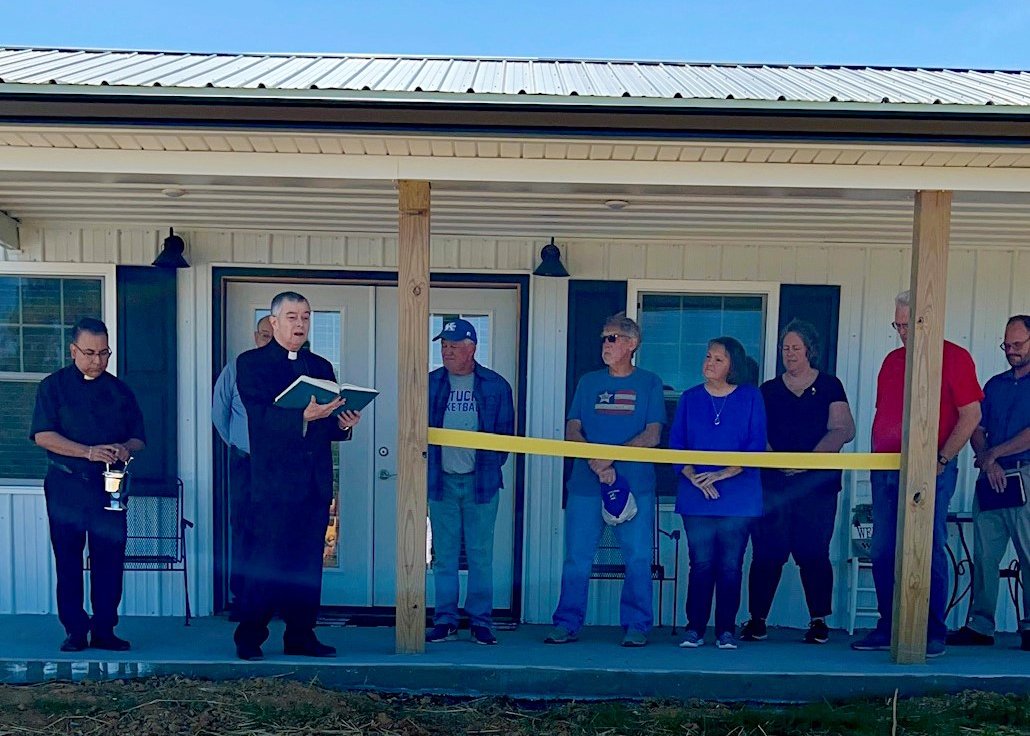 Catholic Charities celebrates home rebuilding after Kentucky tornadoes