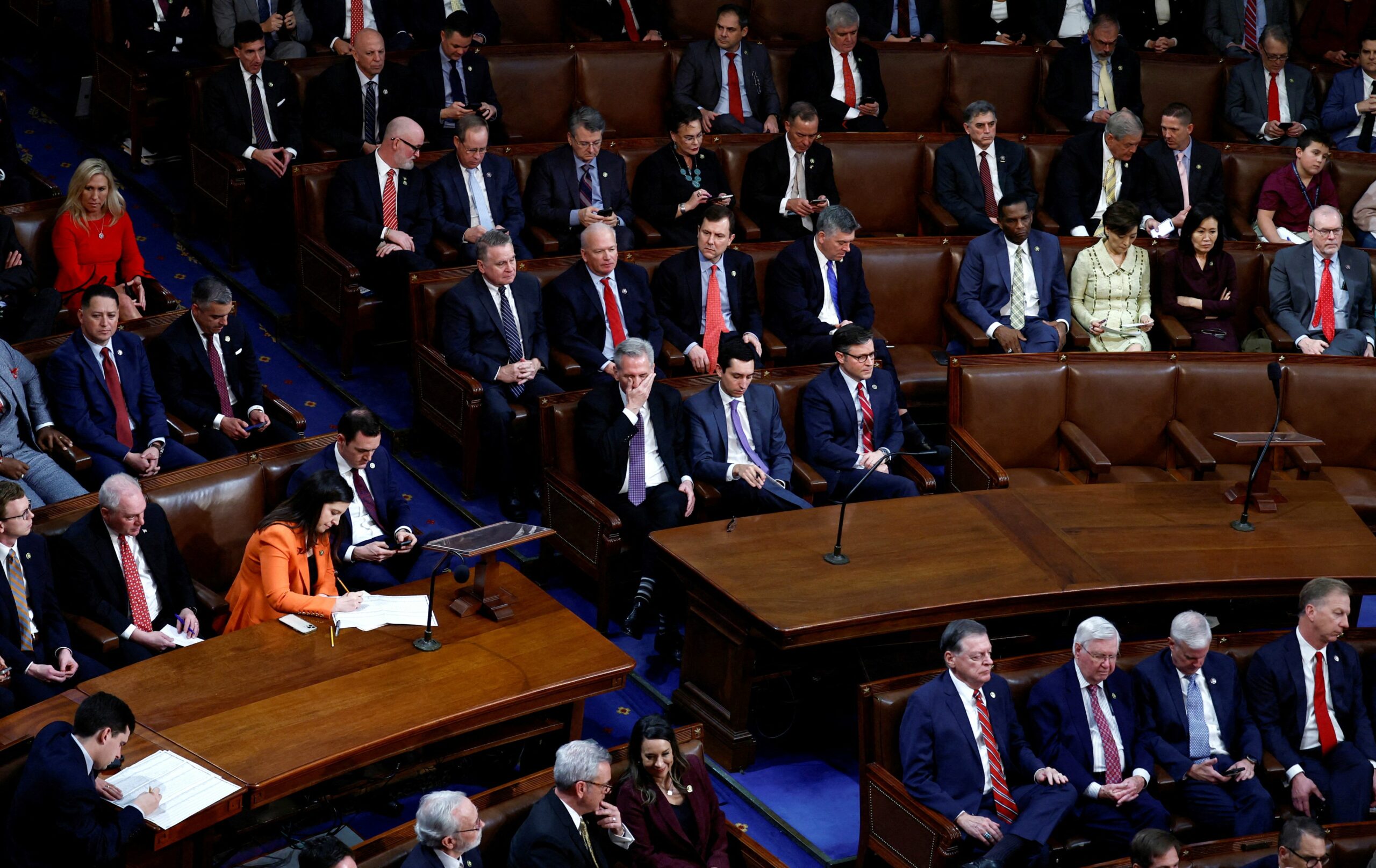 Deadlocked House speaker election extends into Capitol riot anniversary