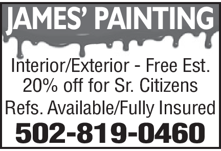 ZJAMES’ PAINTING 502-819-0460