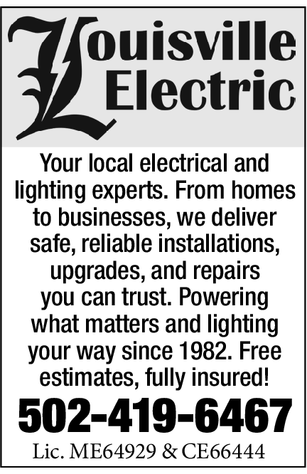 LOUISVILLE ELECTRIC 1 X 2.25″